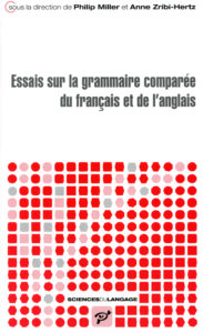 Essais sur la grammaire comparée du français et de l'anglais