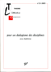 Pour un dialogisme des disciplines