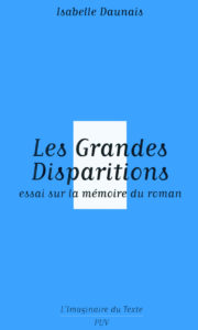 Les Grandes Disparitions