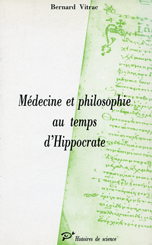 Médecine et philosophie au temps d'Hippocrate
