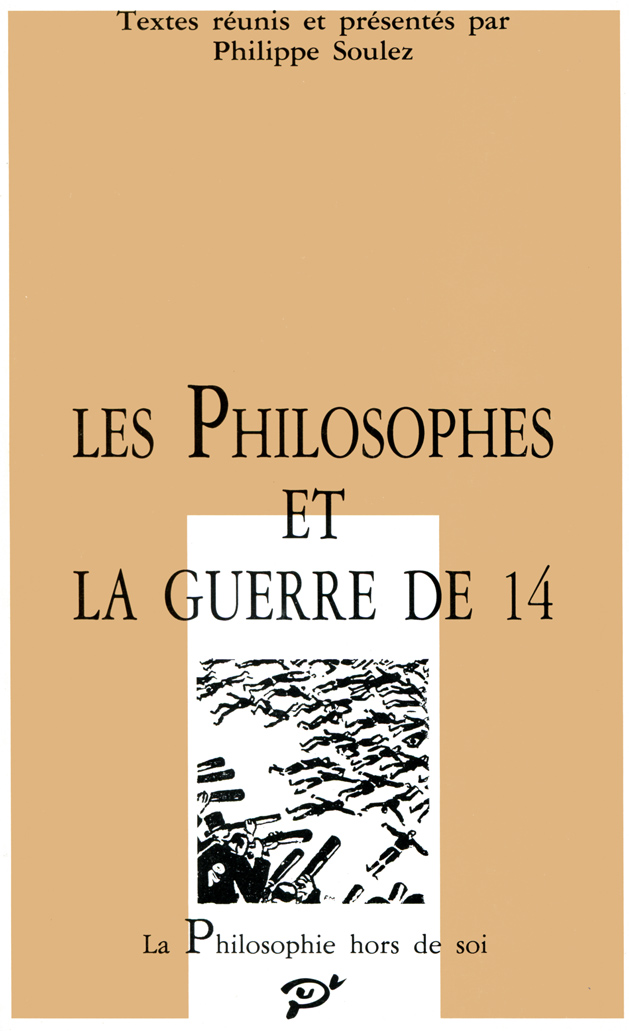 Les Philosophes et la guerre de 14