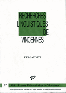 L'ergativité