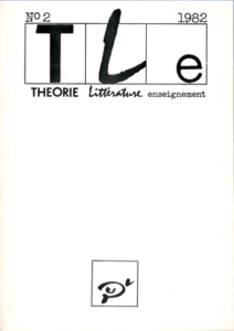 Théorie. Critique. Enseignement. 2